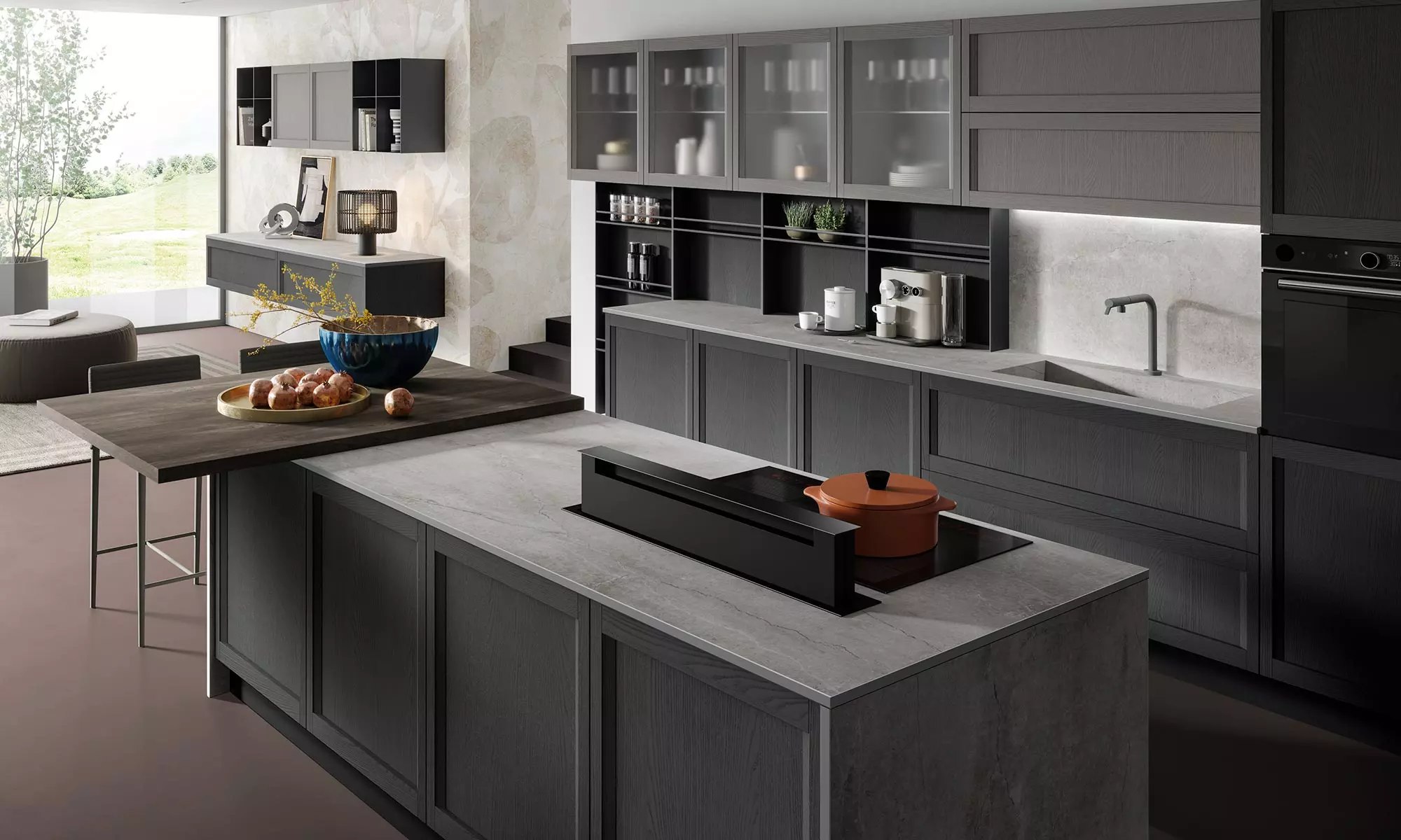 Dettaglio cucina Mobilturi